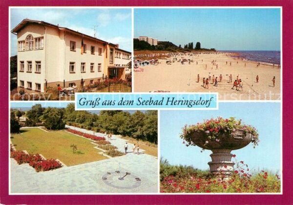Heringsdorf Ostseebad Usedom Betriebserholungsheim VEB Energiekombin