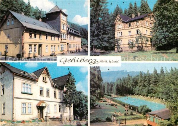 Gehlberg Kinderferienheim Ernst Thälmann FDGB He