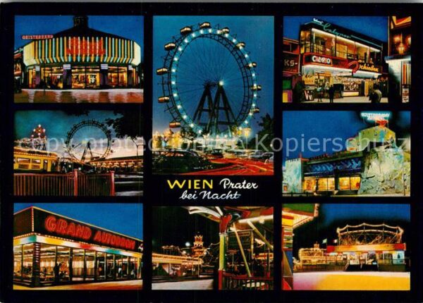 Wien Prater Riesenrad Vergnügungspark