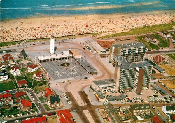 Noordwijk aan Zee  Vuurtorenpleain Luchtopname