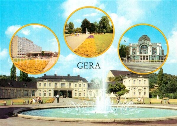 Gera Park Opfer des Faschismus Interhotel Ge
