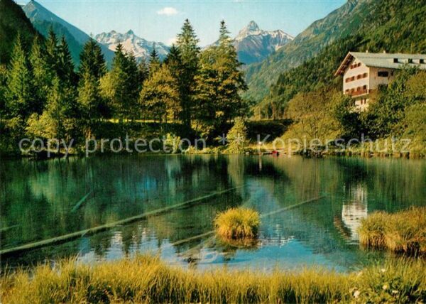 Christlessee mit Kratzer und Trettachspitze Allgäuer