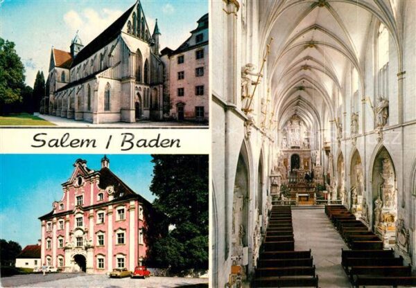 Salem Baden Gotisches Münster Innenansicht Schlosst