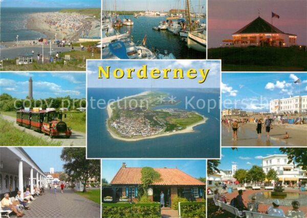 Norderney Nordseebad Strand Hafen Cafe Restaurant Touristenb