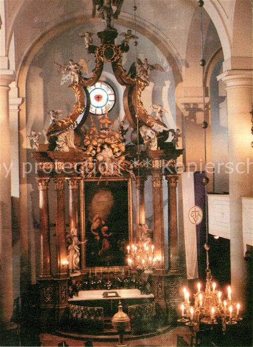 Sopron Oedenburg Altar der evang luth Kirche Altarbild