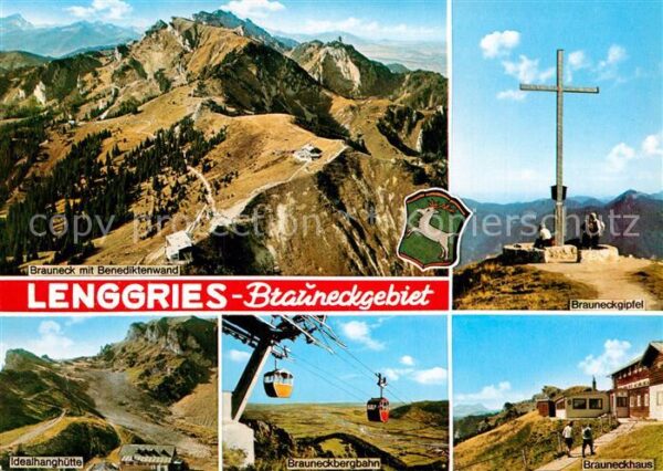 Lenggries Brauneckgebiet Benediktenwand Gipfelkre