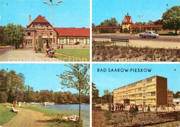 Bad Saarow-Pieskow Bahnhofshotel Johannes R Becher Platz S