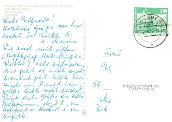Strausberg Brandenburg Haus der NVA Klub am See Artur Becker S – Bild 2