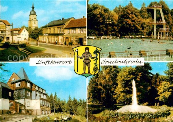 Friedrichroda Platz der DSF Schwimmbad Spiessberghaus