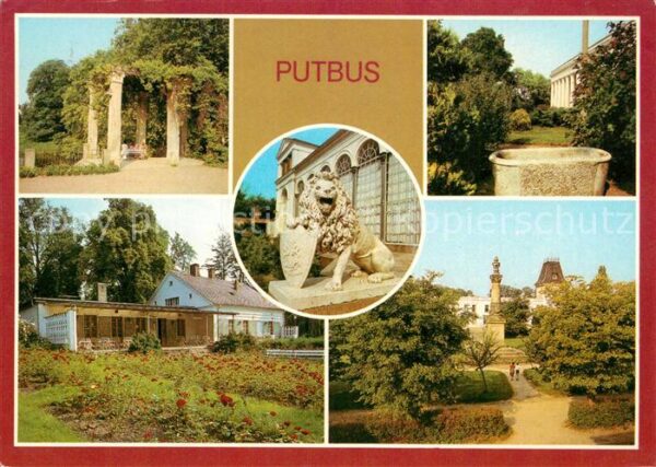 Putbus Ruegen Pergola im Park OT Oberlauterbach Marmo