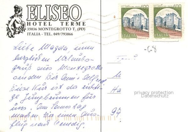 Montegrotto Terme Hotel Eliseo Terme Thermalbad – Bild 2