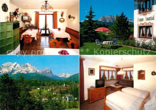 Kruen Gästehaus Isartal Alpenpanorama