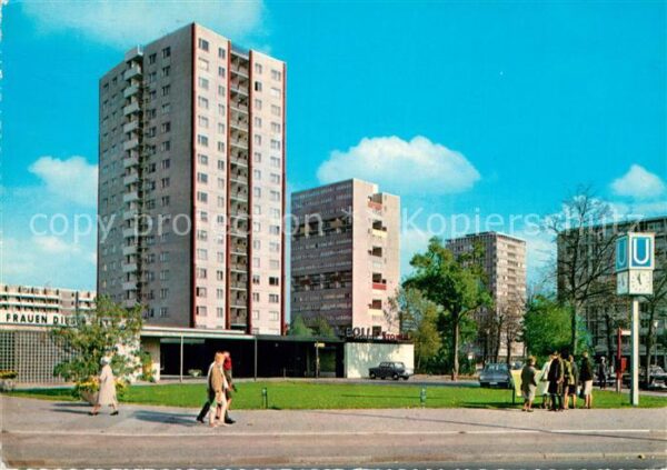Berlin Hansaviertel Hochhäuser