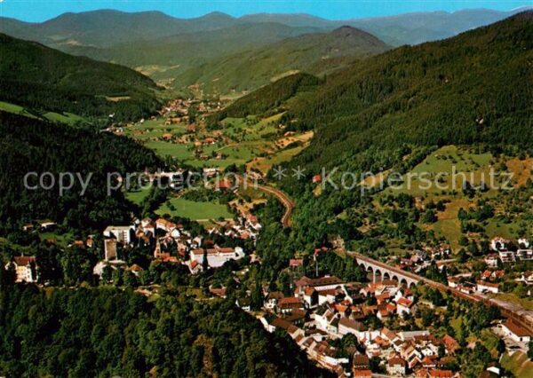 Hornberg Schwarzwald Luftkurort an der Schwarzwaldbahn Flieg