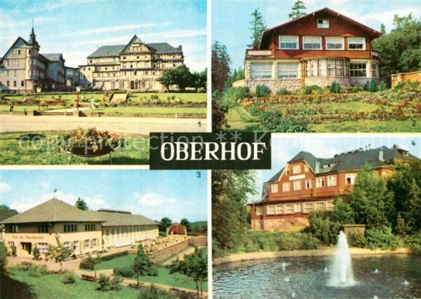 Oberhof Thueringen Ernst Thälmann Haus Cafe Luisensitz Hau