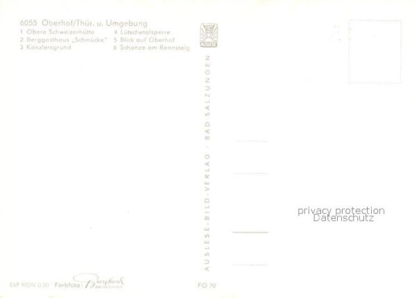 Oberhof Thueringen Schweizerhütte Berggasthaus Kanzlersgru – Bild 2