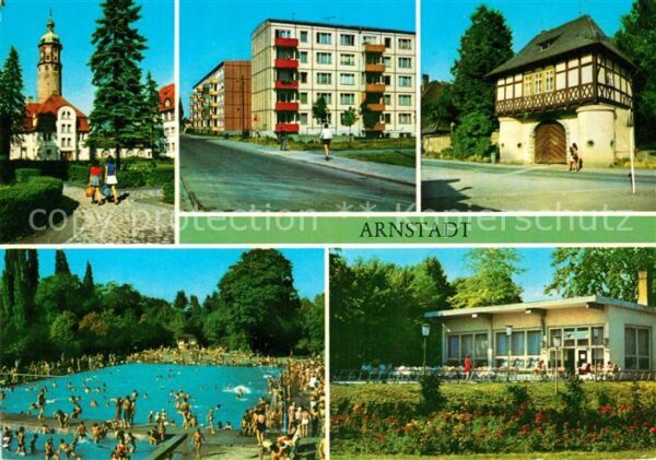 Arnstadt Ilm Neideckturm Rudolstädter Strasse Fischt
