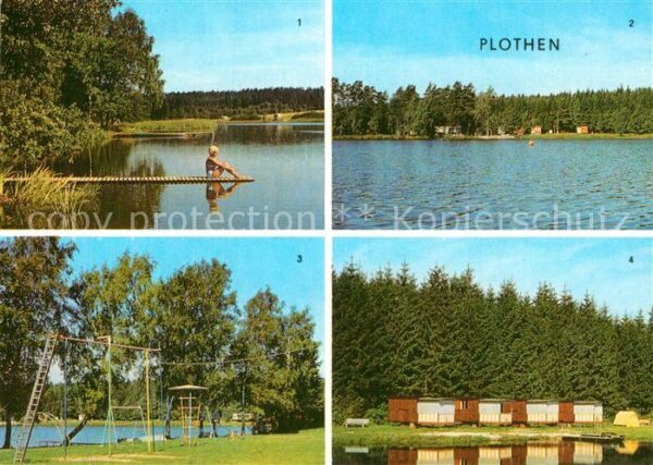Plothen Hausteich Anlagen an der Jugendherberge