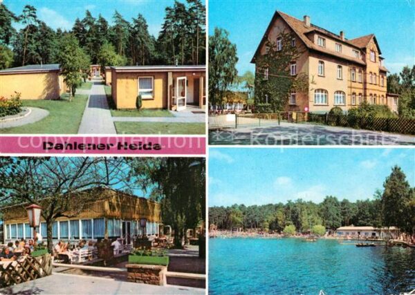 Dahlener Heide Bungalows FDGB Heim Käthe Kollwitz Hütt