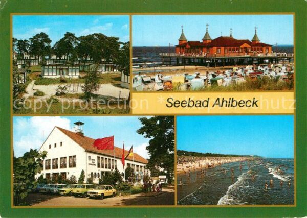 Ahlbeck Ostseebad Urlauberdorf Seebrücke Technisches Denk