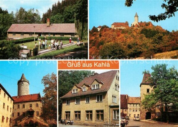 Kahla Thueringen FDGB Erholungsheime Leuchtenburg Innenh