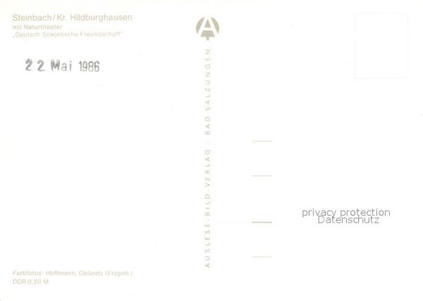 Steinbach Hildburghausen Teilansichten mit Naturtheater Deutsch – Bild 2