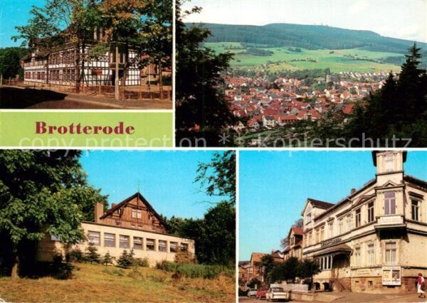 Brotterode Oberschule Grosser Inselsberg Ausflugsg