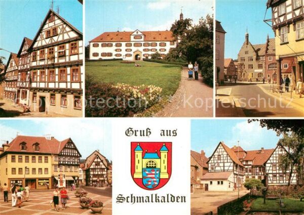 Schmalkalden Kirchhof Schloss Wilhelmsburg Möhrengas