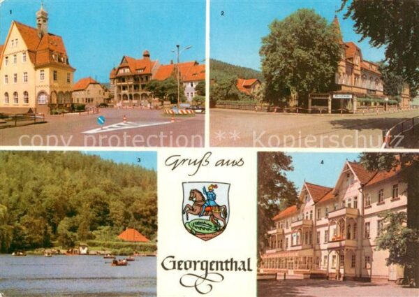 Georgenthal Gotha FDGB Heim Cafe Adler Hammerteich Kurhot