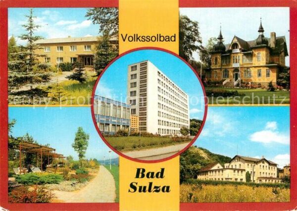 Bad Sulza Volkssolbad Promenade Kurhaus Inhalator