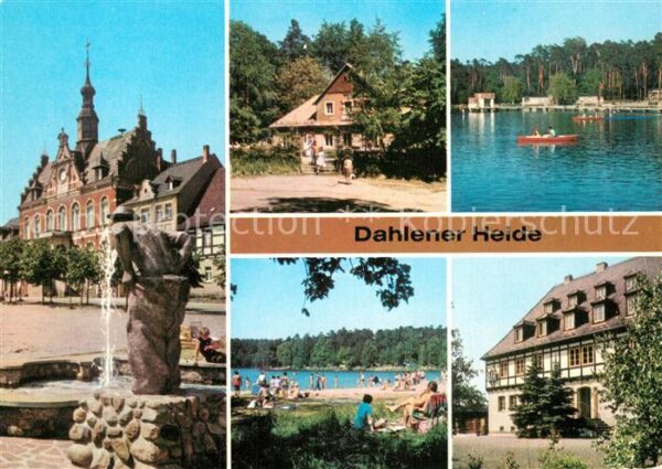 Dahlener Heide Rathaus Konsumgaststätte Hospitalhütte