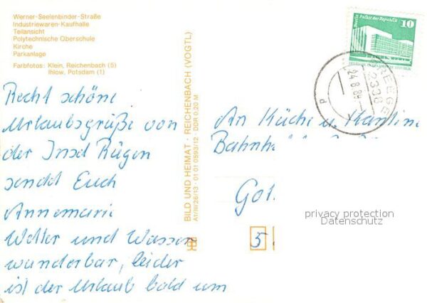 Altenkirchen Ruegen Werner Seelenbinder Strasse Industriewa – Bild 2