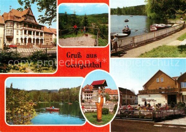 Georgenthal Gotha Hotel Deutscher Hof Schwabhäuser Kopf B
