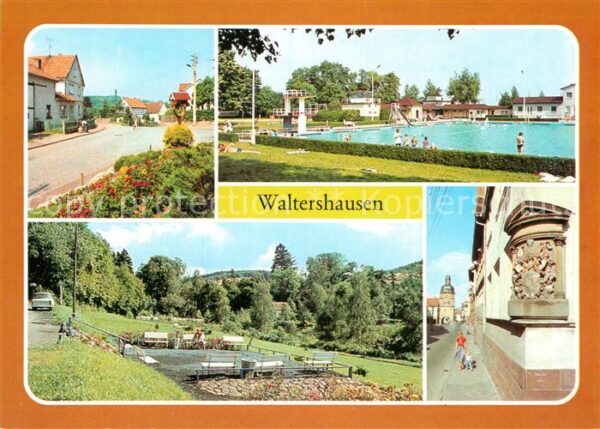 Waltershausen Gotha OT Schnepfenthal Freibad Unkenteich Wap