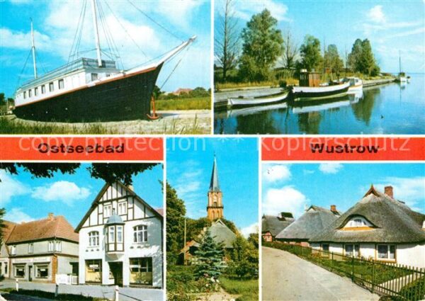 Wustrow Ostseebad Betriebsferienheim Plamag Plauen Hafen