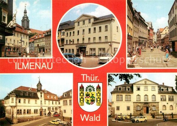 Ilmenau Thueringen Strasse des Friedens Hotel zum Löwen Ra