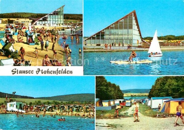 Hohenfelden Stausee Badestrand Wassersport Campingp