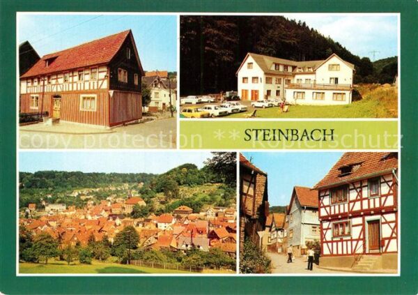 Steinbach Bad Liebenstein Historisches Fachwerkhaus Erholungsheim
