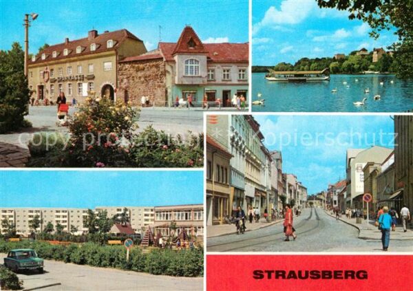 Strausberg Brandenburg Grosse Strasse Straussee Kinderkrippe