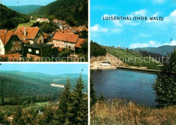 Luisenthal Teilansicht FDGB Erholungsheim Ohratals