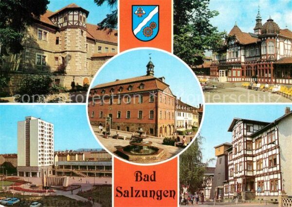 Bad Salzungen Haunscher Hof Rathaus Gradierwerk Lenin