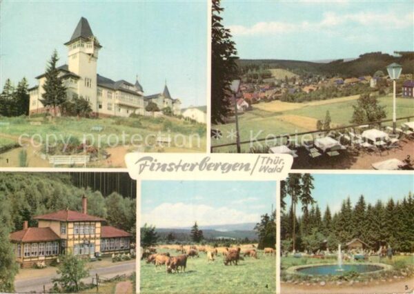 Finsterbergen Kurhaus Steigermühle Rennsteig Konzertp