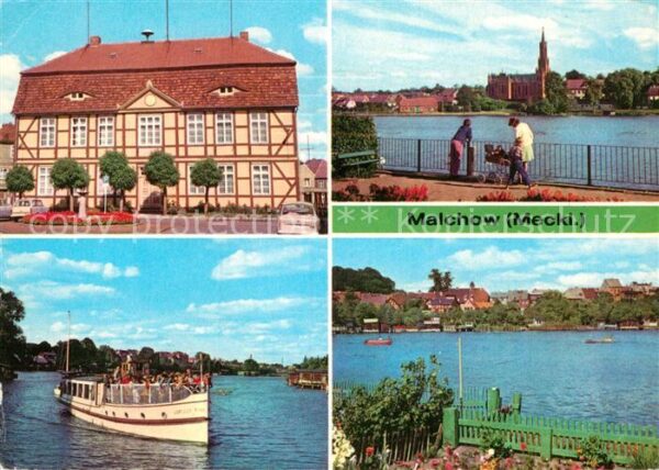 Malchow Rathaus Malchower See Kloster Ausflugsd