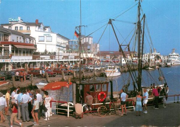 Buesum Nordseebad Alter Hafen