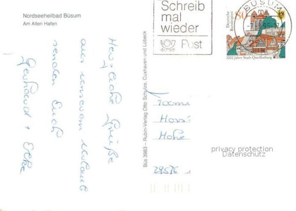 Buesum Nordseebad Alter Hafen – Bild 2