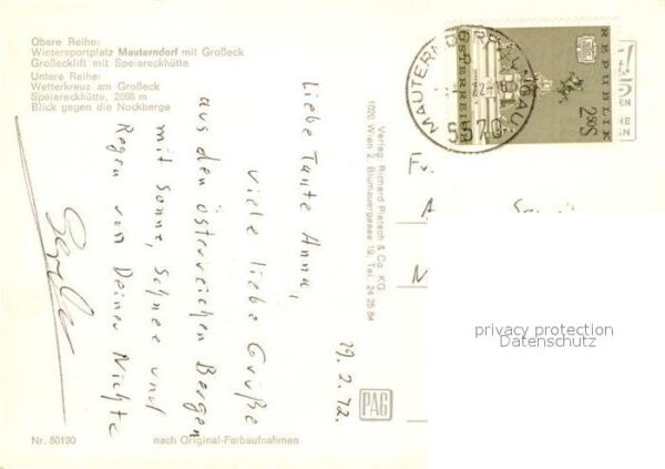 Mauterndorf Großeck Sessellift Skigebiet – Bild 2