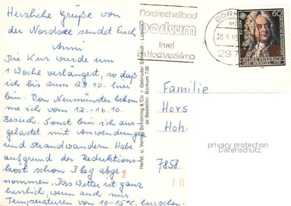 Borkum Fliegeraufnahme Leuchtturm Strand Bahnh – Bild 2