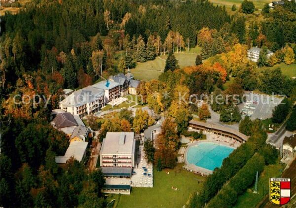 Villach Kaernten Fliegeraufnahme Kuranlagen