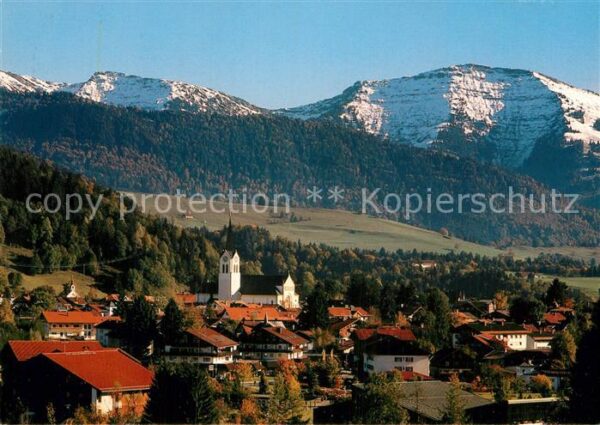 Oberstaufen mit Rindalphorn und Hochgrat