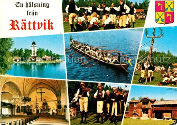Raettvik Gammlegarden Kapelle Bootsfahrt Volksta